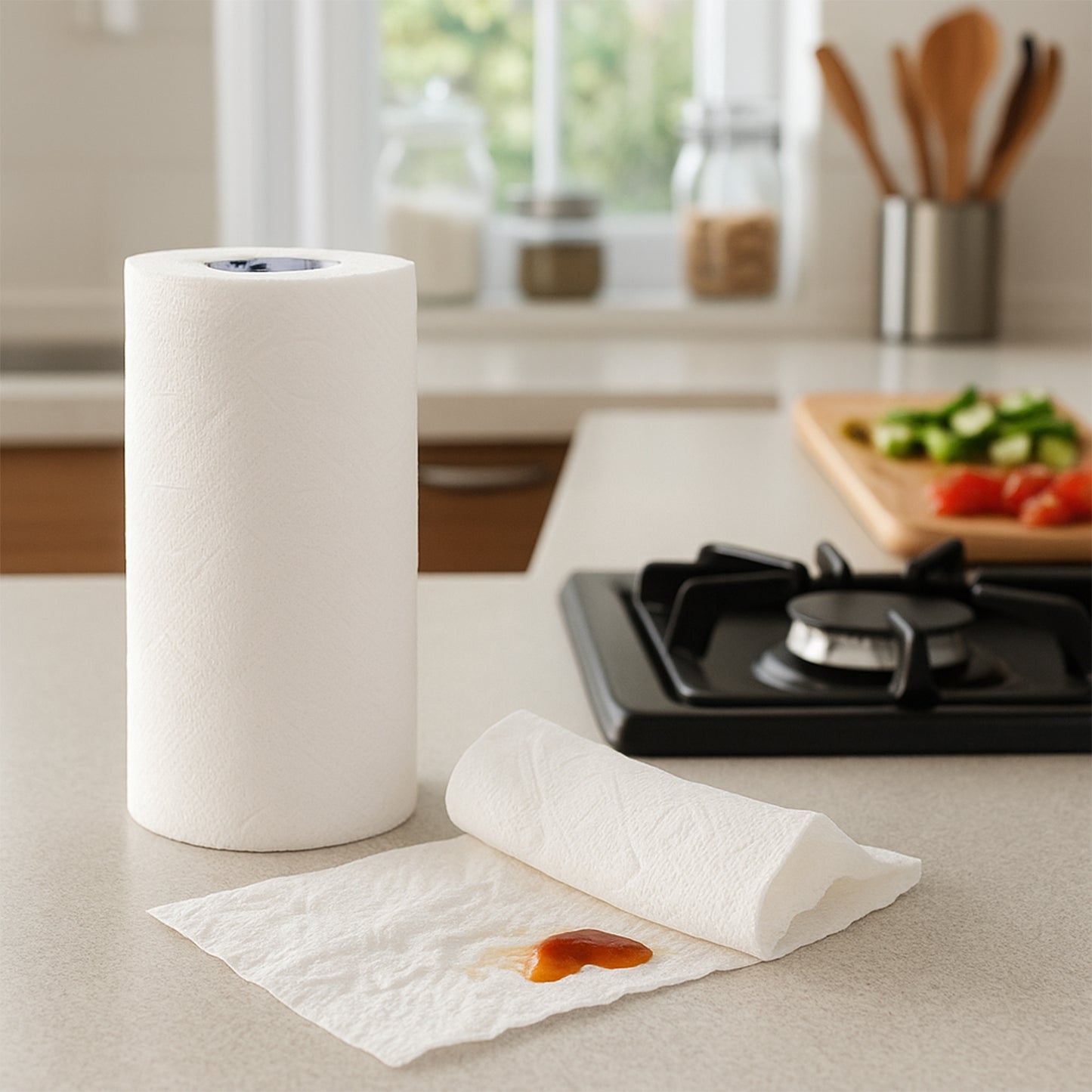 Freshee Kitchen Paper Towel Roll - 60 Sheets (21.5  22 Cm Each)