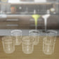 Apex Welcome Plastic Glass Set For Daily Use  Set Of 6
