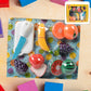 Realistic Sliceable Fruits Cutting Play Toy Set (7 Pcs Set)