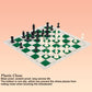 Big Premium Portable Chess Set Plastic Chess Pieces (1 Set)