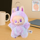 Light Purple Plush Toy Cartoon Keychain With Hook Colorful Light Purple (1 Pc)