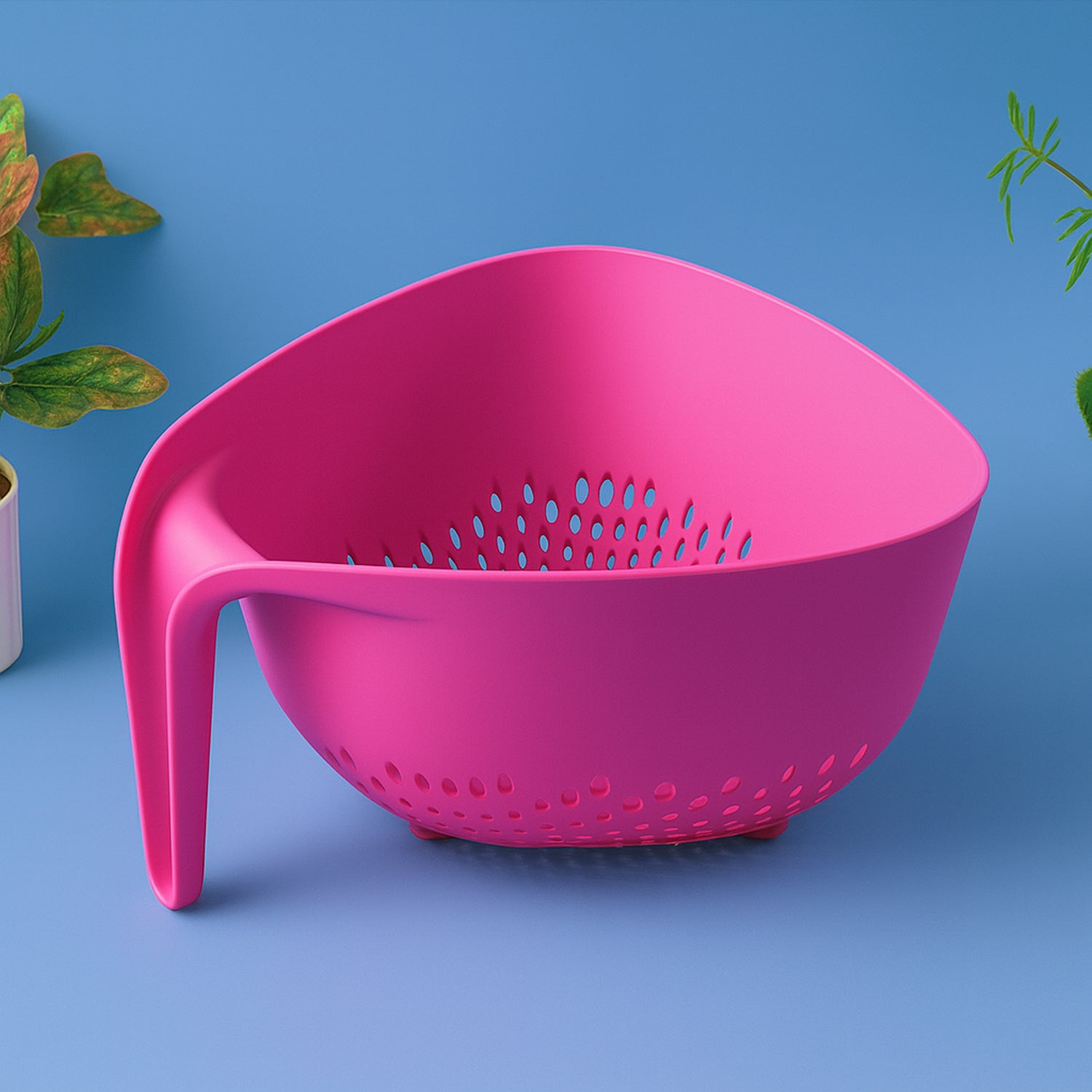 Supermom Premium Multipurpose Triangular Kitchen Colander (1 Pc)