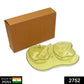 2752 Apple Shape Tray Bowl Used For Serving Snacks And Various Food Stuffs.