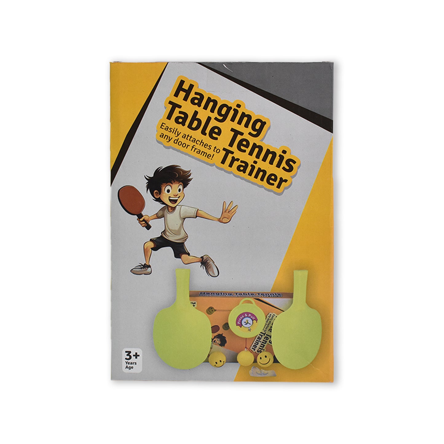 Hanging Table Tennis Trainer Set With Three Ball (1 Set)