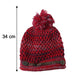 Cute Winter Woolen Knitted Caps For Men  Women (1 Pc Mix Design)
