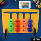 Montessori Slide Puzzles Toys For Kids (36 Challenges  1 Set)