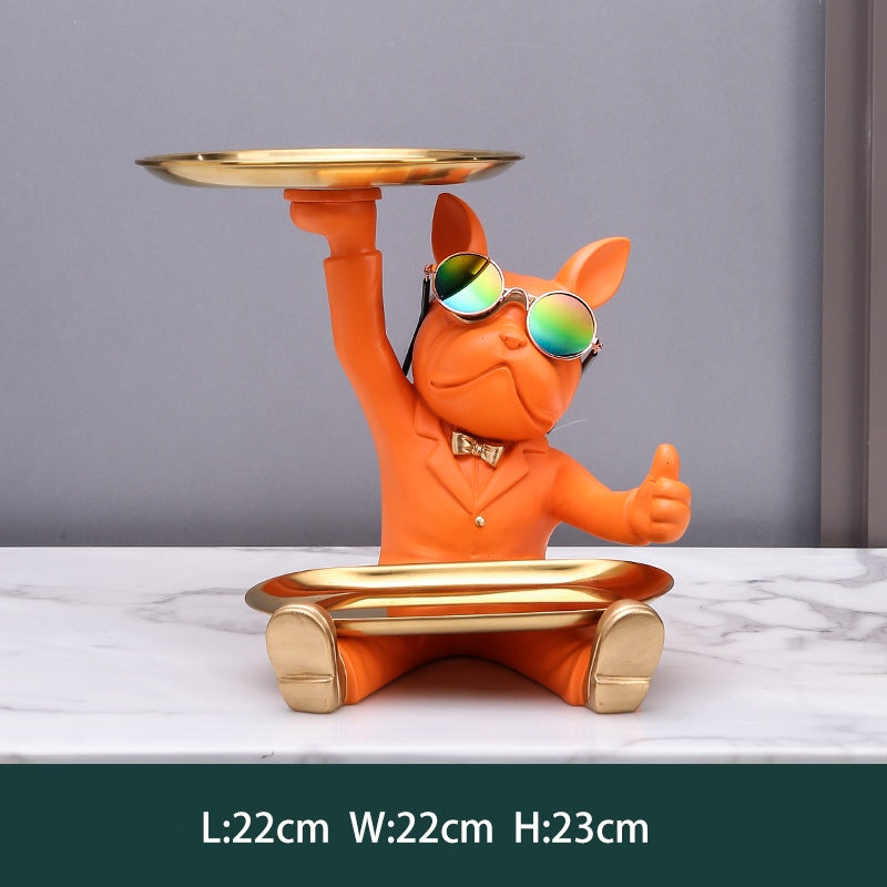 Resin Doorway Storage Tray – Decorative Handcrafted Porch Organizer