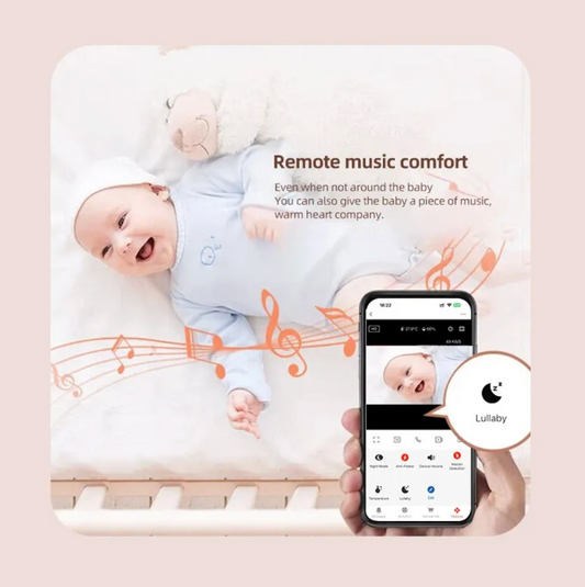 Wi-Fi Baby Monitor With Infrared Night Vision