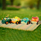 Funwoods Animal Cartoon Pull-back Toy Car - (4 Pc  Set)