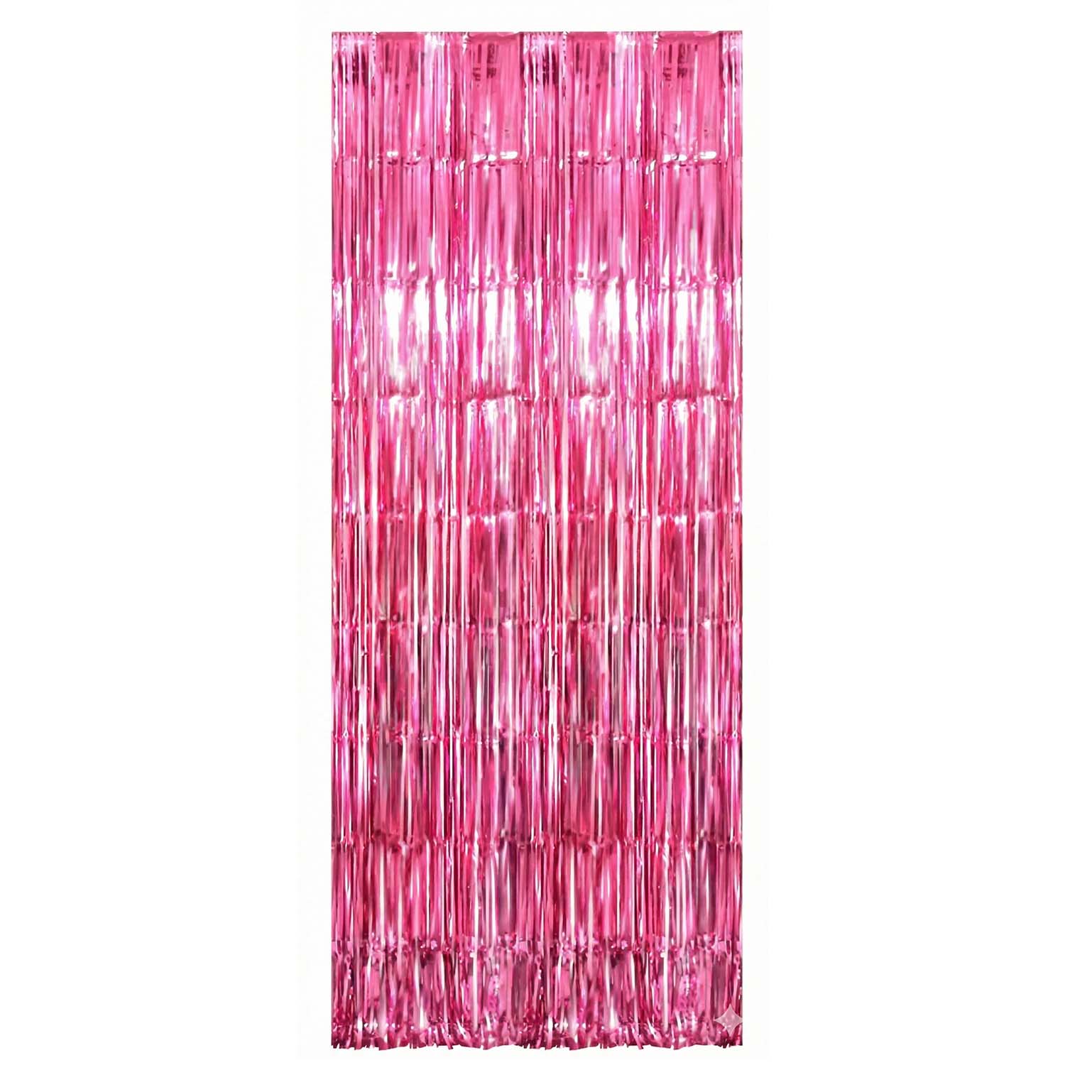 Decorative Foil Fringe Curtain For Birthday  Party Decoration