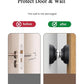 Magnetic Door Stoppers Stainless Steel Door Stops for Wall and Floor Mounting