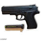 Toy Gun with Plastic Bullets (Black & Yellow, Set of 1)