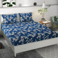 Premium MICROFIBER ELASTIC FITTED DOUBLE BEDSHEET WITH TWO PILLOW COVERS (70X76X6 Inches)