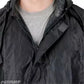Polyester Rain Coat for Men (Black, Free Size)
