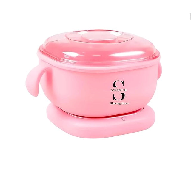 Silicone Foldable Wax Heater | Compact Wax Machine with Quick & Even Heating, Detachable Lid, Easy-to-Clean for Women & Men