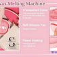Silicone Foldable Wax Heater | Compact Wax Machine with Quick & Even Heating, Detachable Lid, Easy-to-Clean for Women & Men