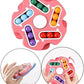 Fidget Toy Rotating Magic Bean Cube Spinner, Educational Learning Toy