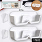 17823 Wall Mount Sunglass Organizer Simple Space Saving Glasses Storage Box Eyewear Stand Holder For Showcase Bedroom Apartment With 2 Pc Double Sided Adhesive Sticker (2 Pcs Set)
