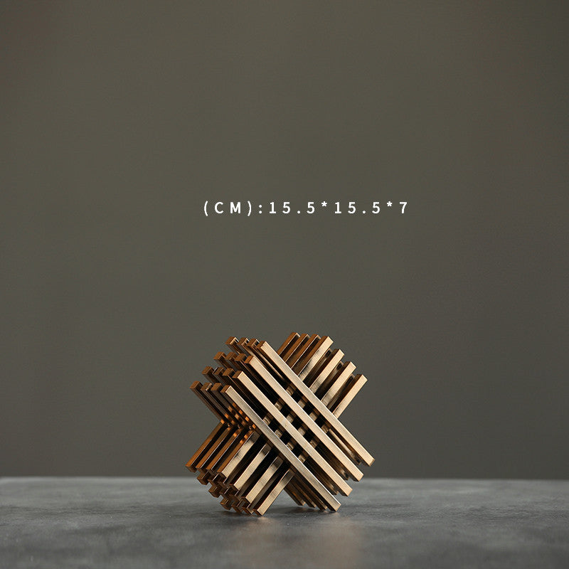 Elegant Minimalist Desk Handicraft – Modern Home & Office Decor