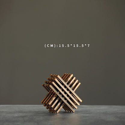 Elegant Minimalist Desk Handicraft – Modern Home & Office Decor