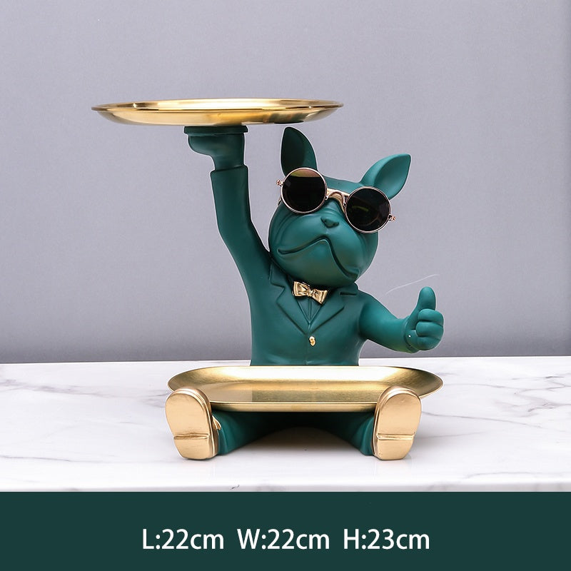 Resin Doorway Storage Tray – Decorative Handcrafted Porch Organizer