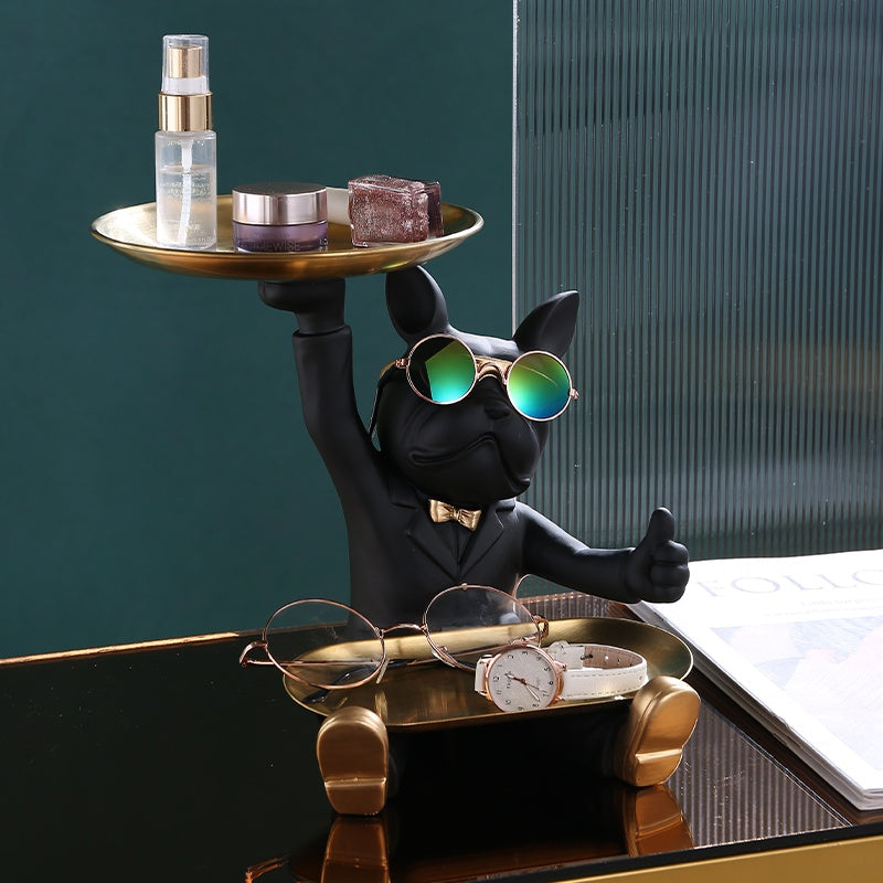 Resin Doorway Storage Tray – Decorative Handcrafted Porch Organizer