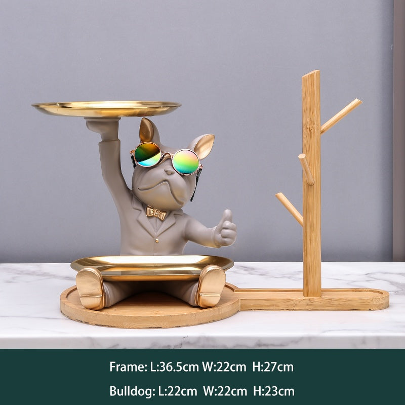 Resin Doorway Storage Tray – Decorative Handcrafted Porch Organizer