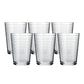 Apex Pyramid Ringo Plastic Glass  300ml Approx  Durable Crystal-clear Tumbler