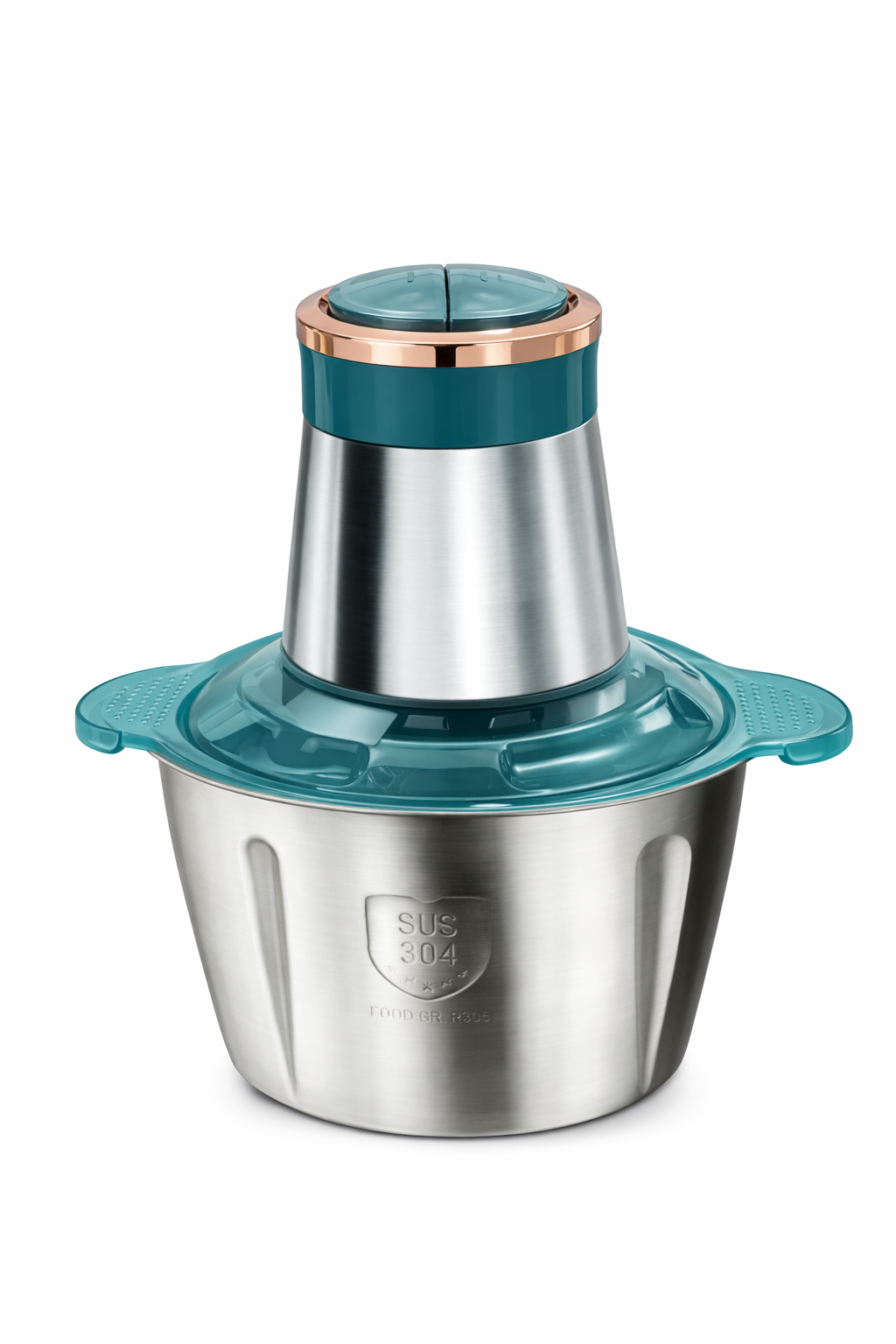 Queen’s Multifunctional Cooking Machine 3L Stainless Steel Food Processor 300W Electric Chopper Multi Shredder Ice Crusher Heavy Duty Kitchen Mixer Grinder