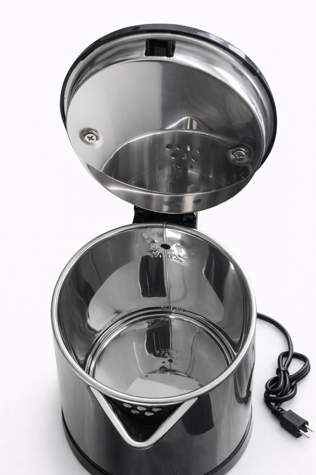 ShineStar Stainless Steel Electric Kettle 1.0L | Fast Boil 1000W | Auto Cut-Off Safety | Corded Base | Premium Tea & Coffee Kettle for Home & Office