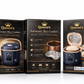 Queen’s Automatic Rice Cooker 0.6L – Compact Energy Saving Mini Cooker with Ceramic Coating Inner Pot | 200W | 220V | 1 Year Warranty