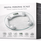 Digital Personal Scale 150KG – High Precision Tempered Glass Body Weight Machine for Home