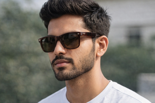 Rayban Style Premium Unisex Wayfarer Sunglasses – UV Protection | Glass Lens | MF
