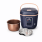 Queen’s Automatic Rice Cooker 0.6L – Compact Energy Saving Mini Cooker with Ceramic Coating Inner Pot | 200W | 220V | 1 Year Warranty