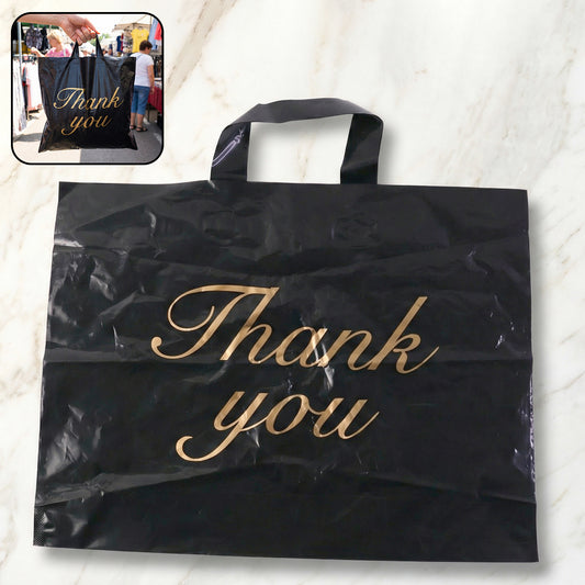 Premium Thank You Printed Carry Bag (2534 Cm 1 Pc)