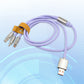3 In 1 Multi Super Fast Charging Cable (1 Pc)
