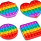 4752 Random Shape Rainbow Colored Fidget (1pc Only)