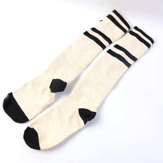 Unisex Cotton Crew Socks (1 Pair  Mix Design)