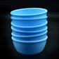 2425 Small Plastic Bowl Set Microwave Safe Unbreakable Set Of 6
