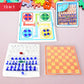 17669 13 In 1 Family Board Game Chess Snakes  Ladders Ludo Tic-tac-toe Checkers Travel Bingo Football Space Venture Steeplechase Set For Kids