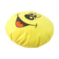 Cute Round Smiley Face Soft Pillow Cushion (30 X 30 Cm  1 Pc)
