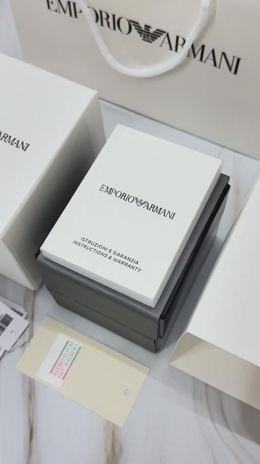 Emporio Armani Antonio Men’s Chronograph Watch AR11581 – 42mm | 7AA Premium | ZDS