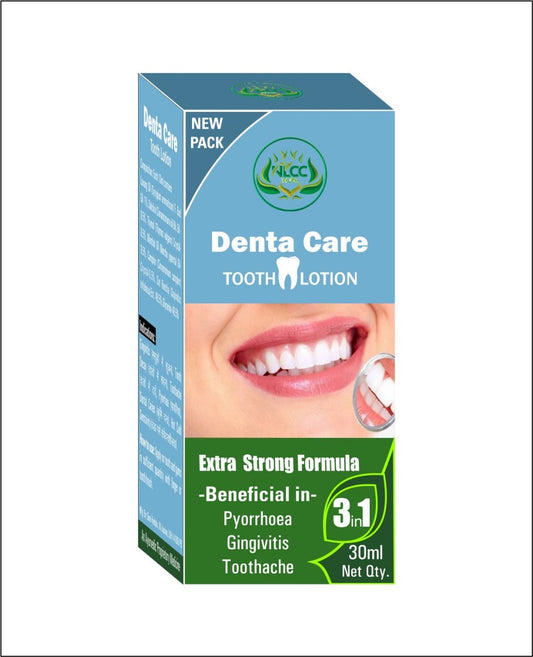 NLCC Denta Care Tooth Lotion (30ml) | Herbal Oral Care Drops for Strong Teeth & Healthy Gums