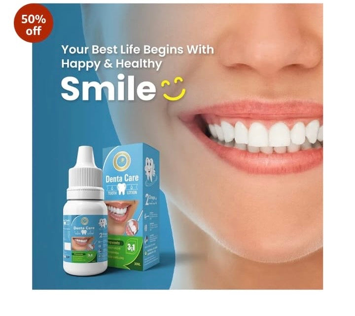 NLCC Denta Care Tooth Lotion (30ml) | Herbal Oral Care Drops for Strong Teeth & Healthy Gums