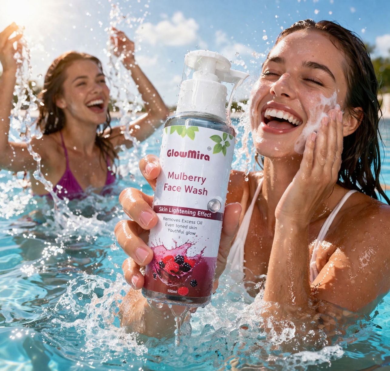 Glow Mira Mulberry Face Wash