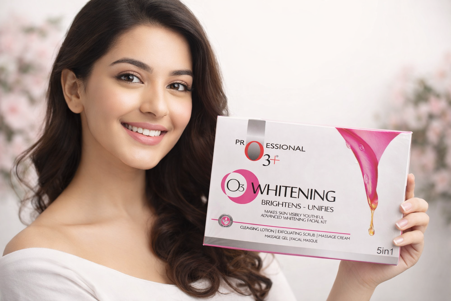 Professional O₃⁺ O₃ Whitening Facial Kit