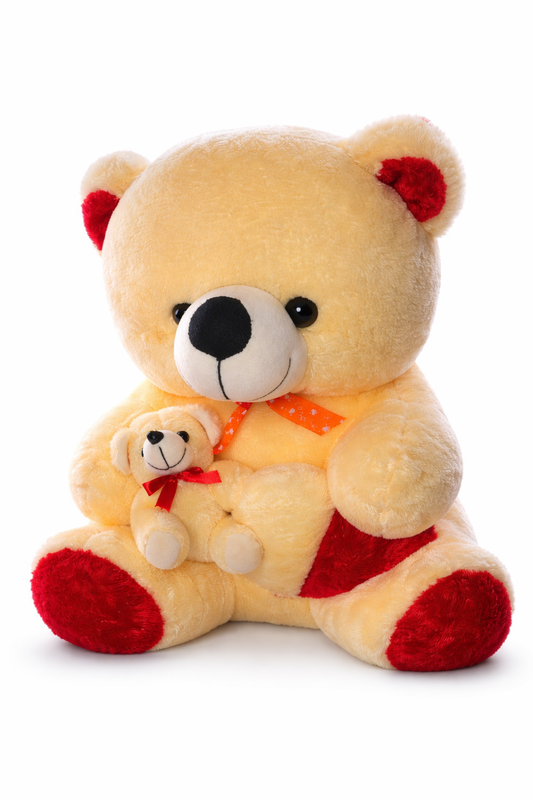 Soft Beige Plush Teddy Bear
