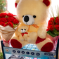Soft Beige Plush Teddy Bear