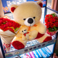 Soft Beige Plush Teddy Bear