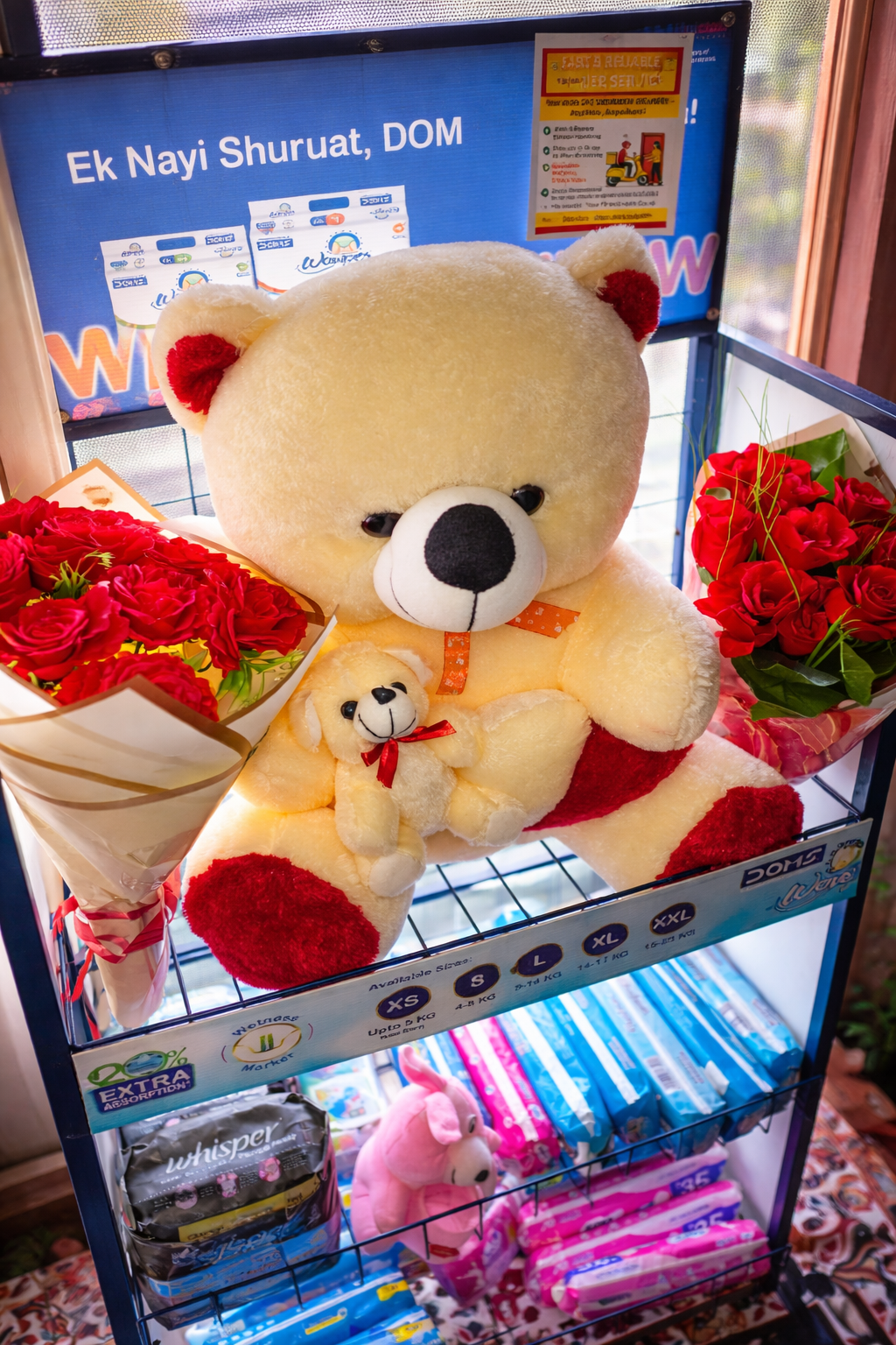 Soft Beige Plush Teddy Bear